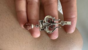 Brand New Oxidised Spiritual Rudraksh Pendant