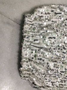 White Sequens Skirt