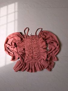 Peachy Pink Breezy Top