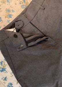 Gray Japanese Pleated Skirt