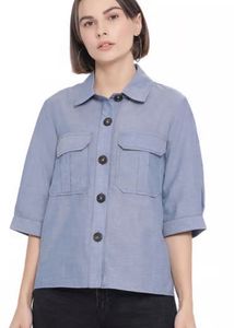 Zara Linen Blend Shirt