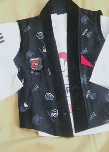 Boy Jacket With Free Shoes