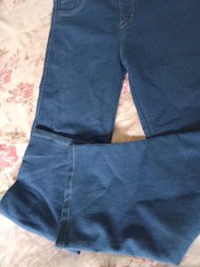Wide Leg Denim Jeans