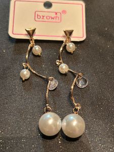 Combo Of 3 Korean Earrings