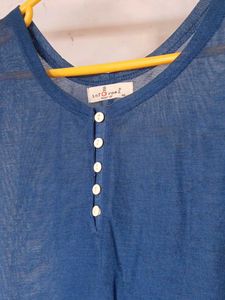See Through Blue 💙 Top