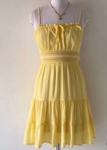 Madi Yellow Summer Dress