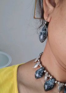 My Indo Western Jewellery For Solid Outfits