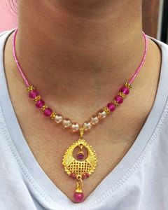 Beaded Statement Necklace