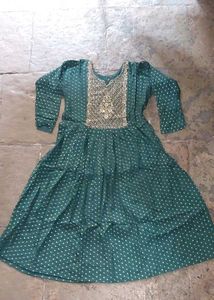 Green Vintage Style kurti