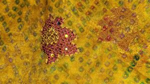 Embroidered Dupatta For Haldi And Wedding