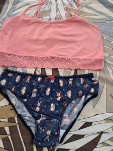 Combo Of Three  Camisole  Panty Like New