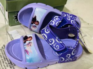 Disney Frozen Sandals With Velcro Closure