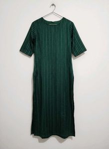 Emerald Green Embellished Kurti