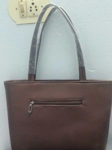 Elegant Brown Tote Bag