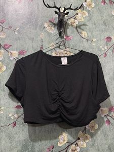 Black Crop Top