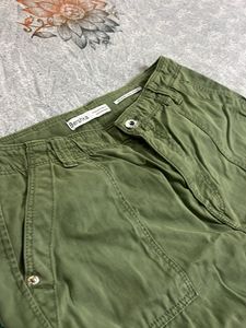 OLIVE CARGO JEANS