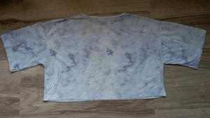 Tie-dye Crop T-shirt.