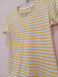 Striped Yellow T-Shirt