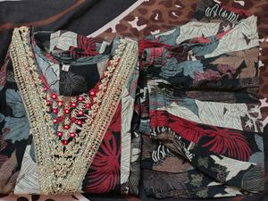 Floral Print Kurta set