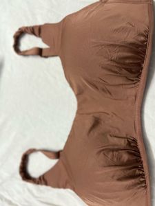 Calzidonia Branded Brown Padded Bra