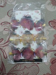Butterfly Hair Clip Set