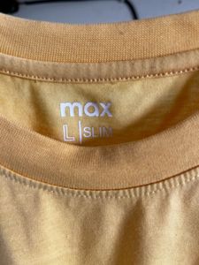 Max yellow t Shirt