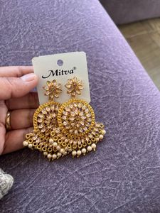 Heavy Earrings And Jhumka