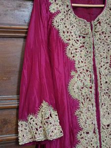 Elegant Embroidered Zardozi Handwork Kurta