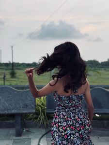 Maxi floral dress