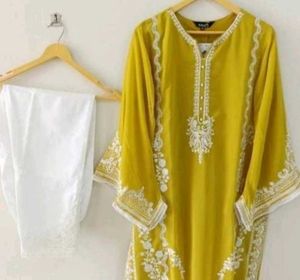 CHIKANKARI KURTA SET