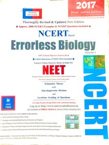 Ubd1960 Errorless Biology For Neet (vol .1)