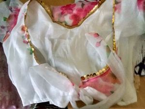 Brand New Saree Not Used With Stitch Blouse
