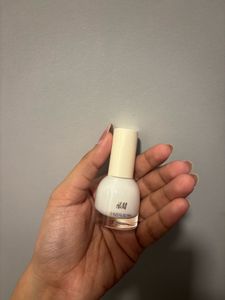 H&M White Nail Polish
