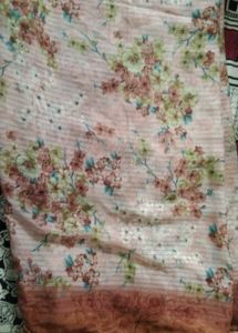 Brown Saree