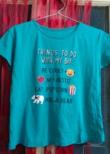 T Shirt And Jeans Combo For Girls