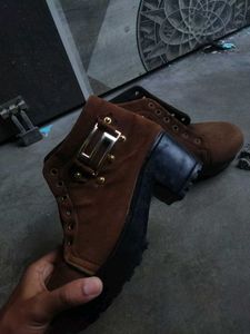 coffee brown boots for women