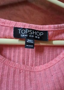 Topshop Off Shoulder Top