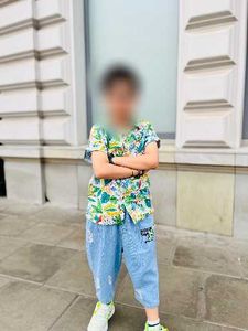 Boy's Outfit: Stylish Shirt & Jeans