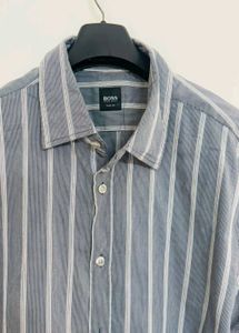 Hugo Boss Shirt Mens Stripped