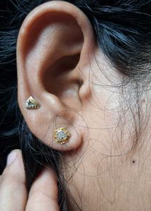 Stud Earrings 22crt Gold