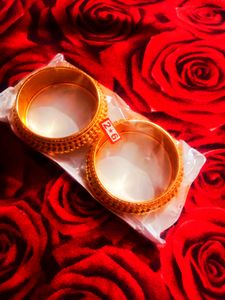 Allay Gold Plated Bangles