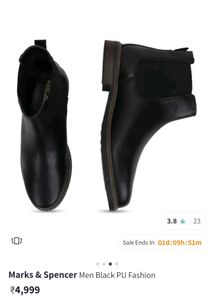 Marks &amp; Spencer Black Boots