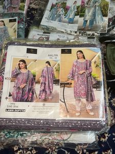 Choose Any One Aaliya Lawn Dupatta Suit