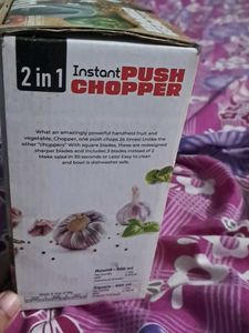 Instant Push Chopper - 650ml