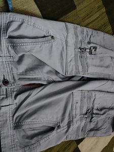 Stylish GreyCargo -Comfortable Fit,Multiple Pocket