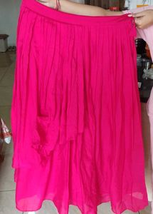 Elegant Pink Embroidered Kurta Top