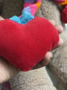 Plush Dinosaur &amp; Teddy Bear Set of 2