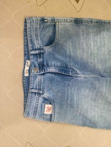 Light Wash Denim Jeans
