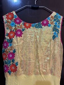 Embellished Flowy Dress