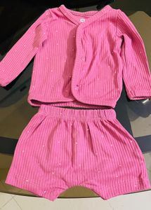 Cute Pink Baby Outfit Set